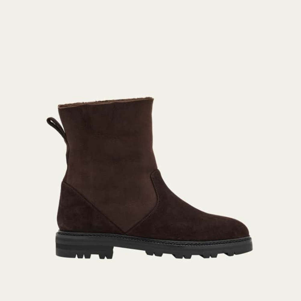 Manolo Blahnik Tomosa Suede Boots